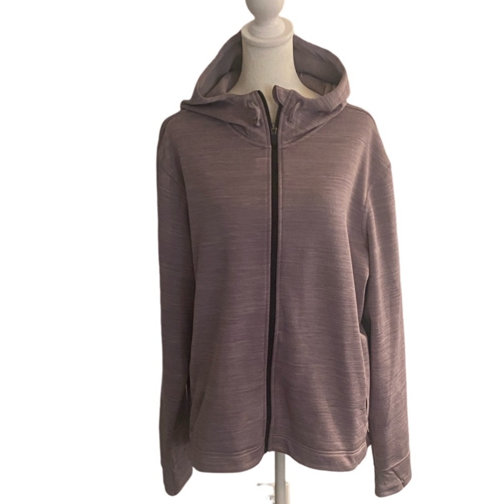 Duluth Trading Co Women's Lavender Hooded Jacket. Size XXL. light Purple.